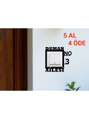 Kişiye Özel Dekoratif Kapı Zili Anahtar Çerçevesi