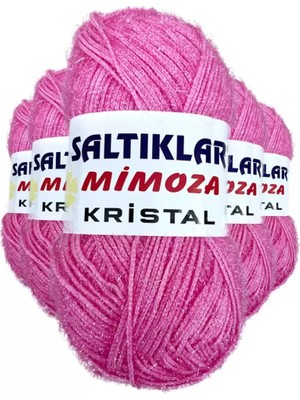 Royaleks Group 5 Adet Mimoza Kristal Işıltılı Şal Patik Yelek Ipi 14