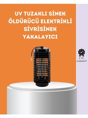 Kimyasal Içermeyen Uv Işıklı Böcek Sivrisinek Kapanı – Güvenli Kullanım