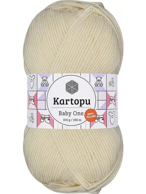 Royaleks Group Baby One Tüylenmeyen El Örgü Ipi Yünü Krem K025
