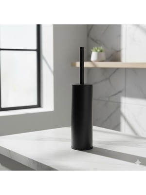 Siyah Wc Fırçası - Modern, Şık ve Hijyenik