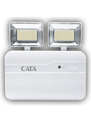Cata Ct 9172 Şarjlı 2X10W Acil Aydınlatma Armatürü Beyaz Işık