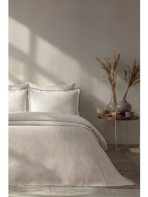 Doqu Home Luxury Mina Pike Çift Bej