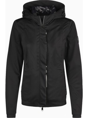 Pikeur Softshell Rainjacket 7047 Su Geçirmez Kapüşonlu Kadın Yağmurluk