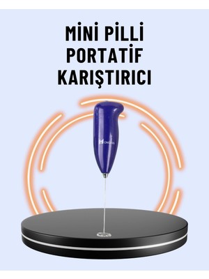 Uravas Store Portatif Kahve Köpürtücü – Latte, Cappuccino, Milkshake ve Puding Yapıcı