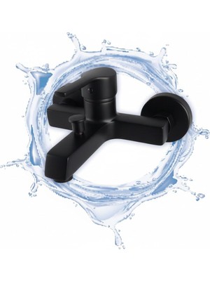 Blue Love Fırat Elite Siyah Banyo Bataryası - Modern ve Güçlü Tasarım