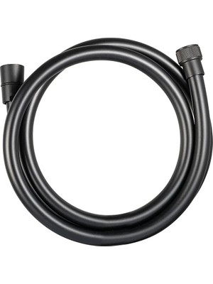 Adell Silver Pvc Duş Spirali 150 Cm Siyah