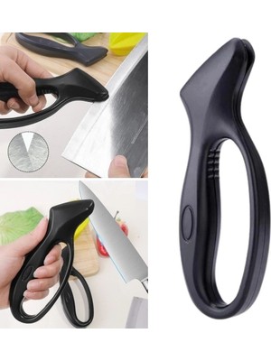 Uravas Store Ergonomik Paslanmaz Çelik Manuel Bıçak Bileme Aleti