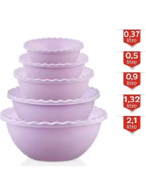 Royaleks Group 5’li Tırtıllı Yuvarlak Badya ROYALEKS-MRD809