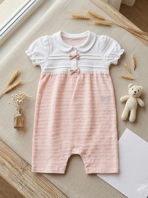 Butik Kız Bebek Pamuklu Rahat Kalıb Tulum
