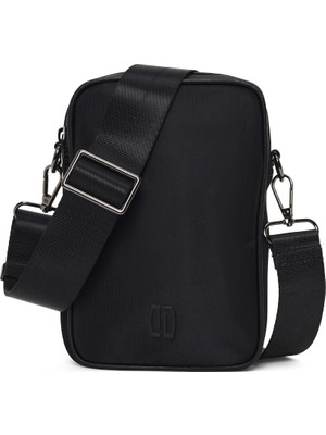 Derimod Erkek Siyah Mini Çapraz Çanta 26SBD30036F
