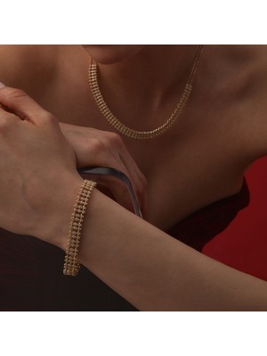Cherry By Özkonak Signature Line Altın Bileklik