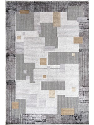 Hoom Rugs Natural 1709 Gri Sarı Klasik Salon Halısı
