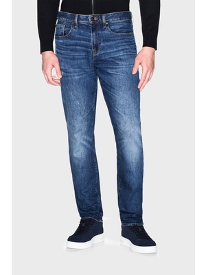 Armani Exchange Pamuklu Skinny Fit Normal Bel Jeans Erkek Kot Pantolon XM000070 AF25870 MB010