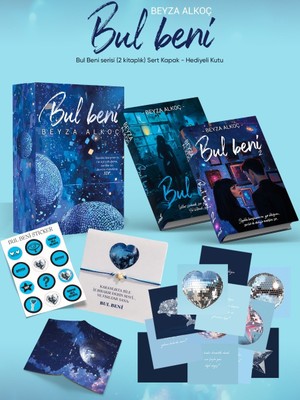 İndigo Kitap Bul Beni 2 Kitap Set – Ciltli (Hediye Kutulu) - Beyza Alkoç