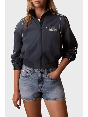 Calvin Klein Pamuklu Relaxed Fit Kot Şort LV047F770G21E Bayan Şort LV047F770G 21E