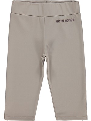 Civil Girls Stay In Motion 6-9 Yaş Tayt - Bej