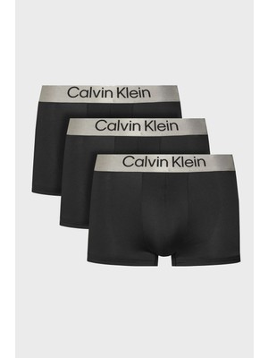 Calvin Klein Streç Logolu 3 Pack Boxer LV00NB4269UB1 Erkek Boxer LV00NB4269 Ub1