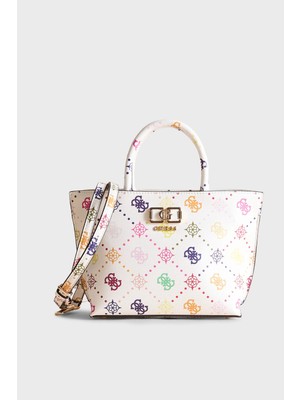 Guess Logolu Çıkarılabilir Askılı Tote Çanta Bayan Çanta HWGM99 28750 Muo