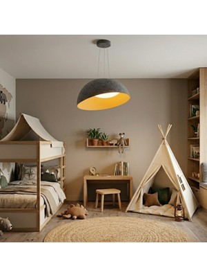 Avax Melis 39D Gri-Sarı Sarkıt 3 Renk 36W