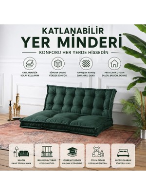 Colormix Katlanabilir Yer Minderi 130X70 cm Çok Amaçlı Zemin Minderi