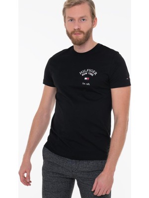 Tommy Sıfır Yaka  Erkek T-Shirt