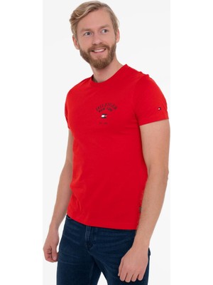 Tommy Sıfır Yaka  Erkek T-Shirt