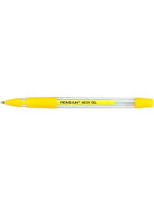 Pensan Neon Jel Kalem 1mm Sarı