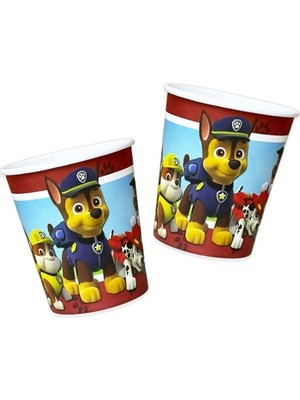 Parti Show Paw Patrol Karton Bardak 8 Adet