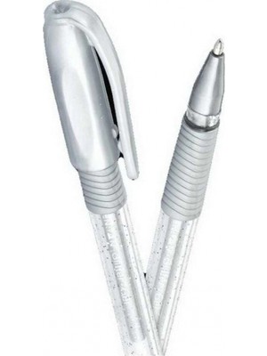 Pensan Glitter Simli Jel Kalem 1 mm Gümüş