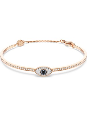 Swarovski Symbolica Bileklik Göz Çok Renkli Pembe Altin Rengi Kaplama S