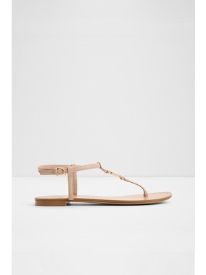 Aldo Sandstone Sandalet Düz Sandalet - Naturel