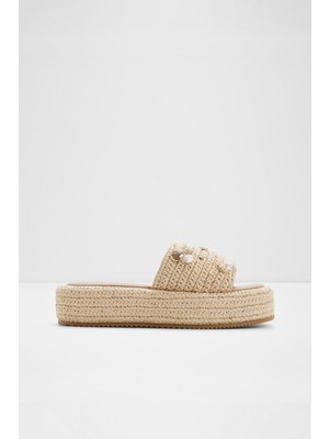 Aldo Boheminia Sandalet Düz Terlik - Naturel