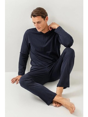 Arnetta Erkek Lacivert Pijama Takımı