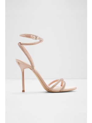 Aldo Manaelden Sandalet Yüksek Topuklu Sandalet Abiye Sandalet - Pembe