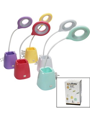 Ulu Pazarlama Ledli Kalemlikli  Masa Lambası (5570)