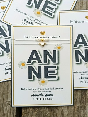 Ghl Story Anneler Günü Hediyelik Bileklik 2'li Set (10 Adet)