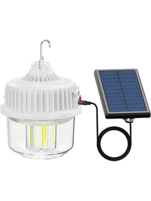 Ulu Pazarlama Hurry Bolt HB-V50 100W Güneş Şarjlı Solar Lamba Kamp (5570)