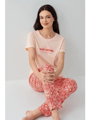 Arnetta Kadın Pembe Pijama Takım