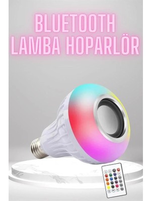 Ulu Pazarlama Bluetooth Hoparlör Akıllı Rgb LED Işık Renk Değiştirme Ses Bombası Ampül Görünümlü