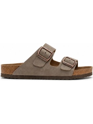 Sivarro Mantar Taban Unisex Çift Tokalı Terlik – Ortopedik, Hafif, Kaymaz Taban