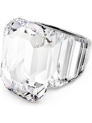 Swarovski Lucent Yüzük Octagon Cut Beyaz 52