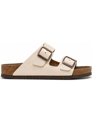 Sivarro Mantar Taban Unisex Çift Tokalı Terlik – Ortopedik, Hafif, Kaymaz Taban