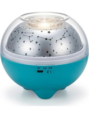 Ulu Pazarlama Çok Renkli LED Yıldız Projektör Gece Lambası Bluetooth Müzik Çalar ve Kumandalı Kontrol