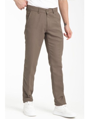 Caserta Regular Fit Erkek Armürlü Keten Pantolon - 7635