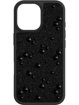 Swarovski High Akilli Telefon Kilifi Flat Back Kristaller Iphone® 17 Siyah