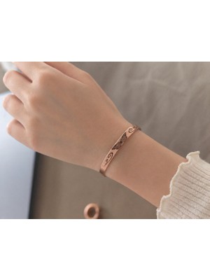 Neefy %100 Saf Bakır Kelepçe Bileklik – 6 mm Genişlik / 2 mm Kalınlık / 17 cm – El Işçiliği Minimal & Premium Tasarım