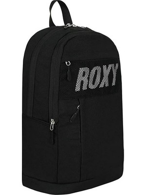 Trg Roxy Çok Bölmeli Astarlı Su Geçirmez Sırt ve Okul Çantası Siyah