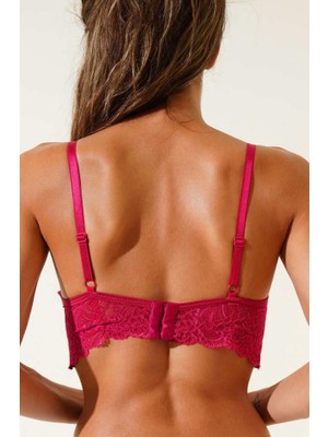 Ecem Yıldız Bralet Dantelli Destekli Sütyen