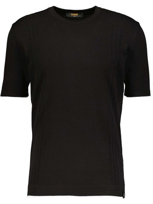 Cazador 34185 Erkek Bisiklet Yaka Triko T-Shirt